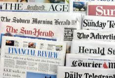 An image of a range of newspaper mastheads